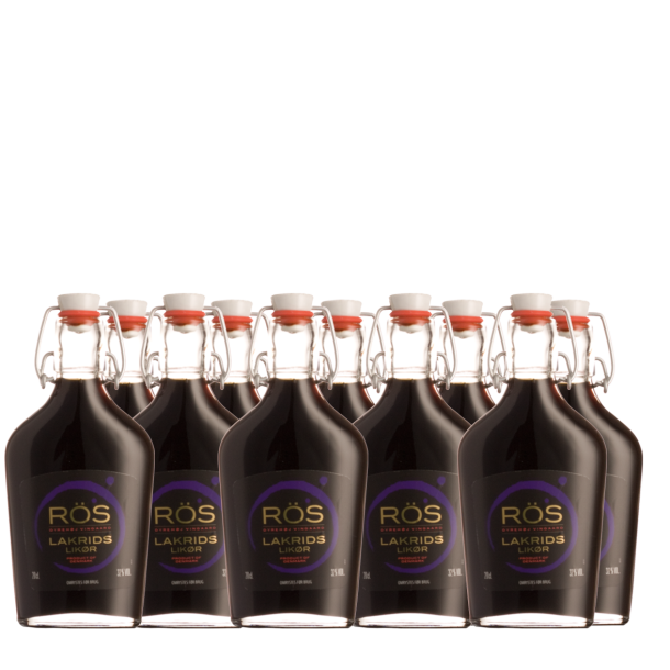  RS Lakridslikr lommelrke, 20 cl. 10 stk